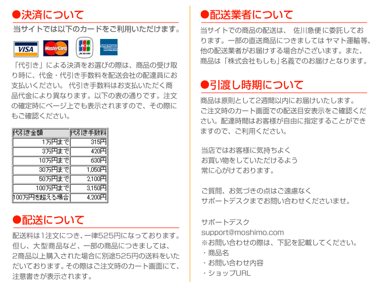 お買いもの概要